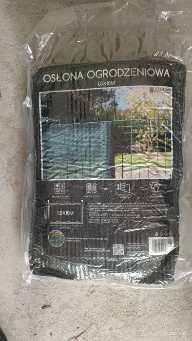 Osłona ogrodzeniowa