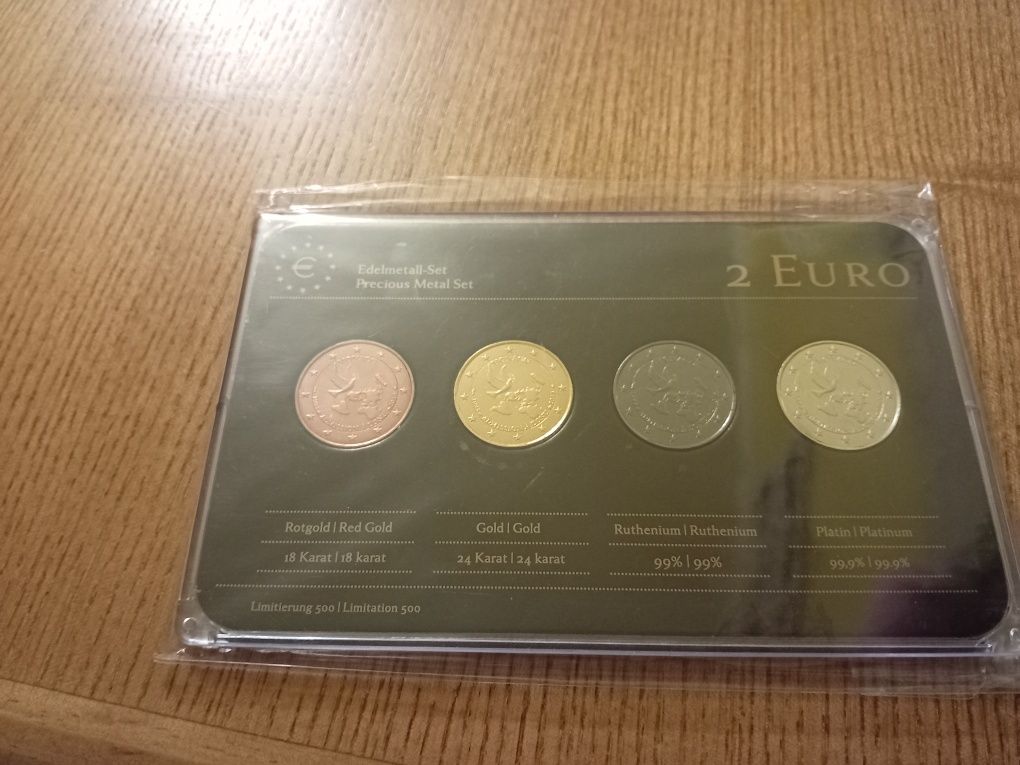 Moedas de colecção 2€
