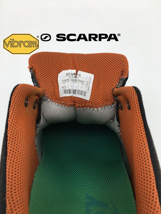 Мужские трекинговые кожанные кроссовки  SCARPA ZEN PRO 43  оригинал