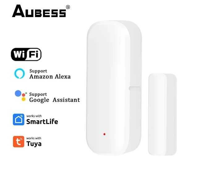 WiFi Датчик открытия/закрытия двери для умного дома Smart Life/Tuya