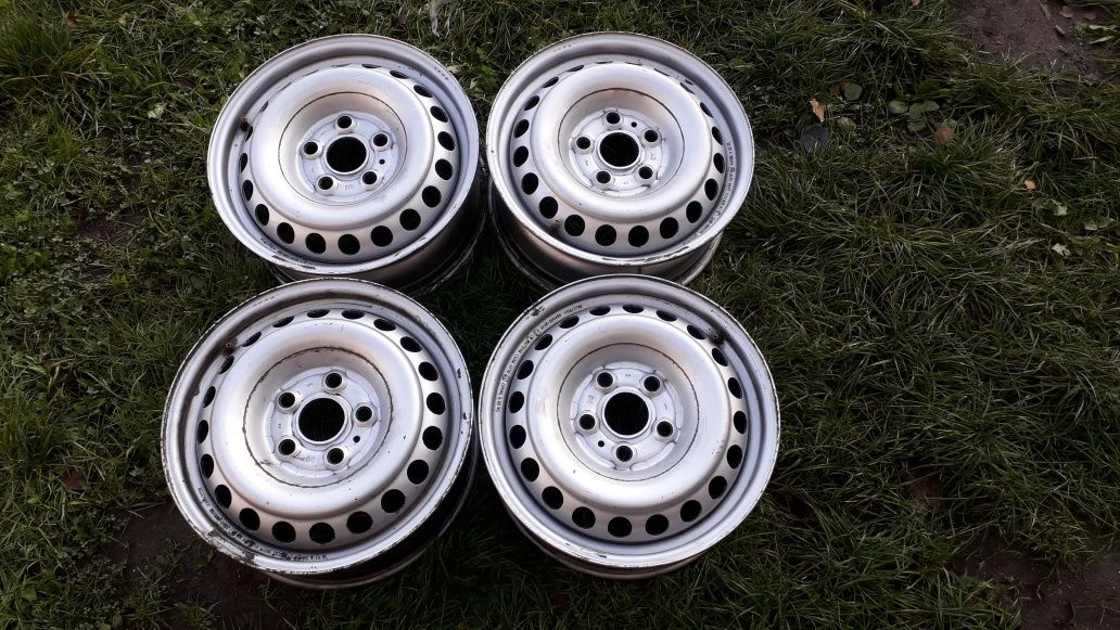 4xfelga stalowa 16" VW/MERCEDES/MAN (5x120 ET62)