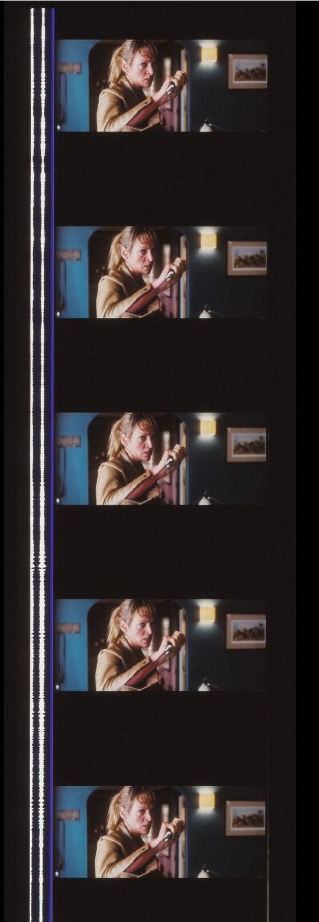 Fotogramas em película do filme KILL BILL - 35mm