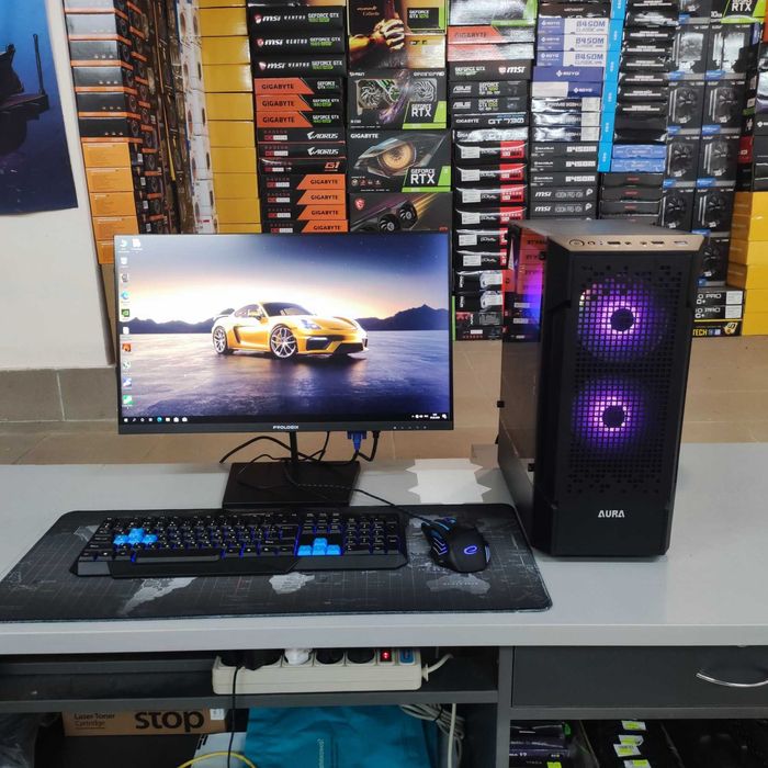 Компютер Новий Ryzen 5 5500, 16GB DDR4, RTX 3070 8GB, SSD 512GB NVMe
