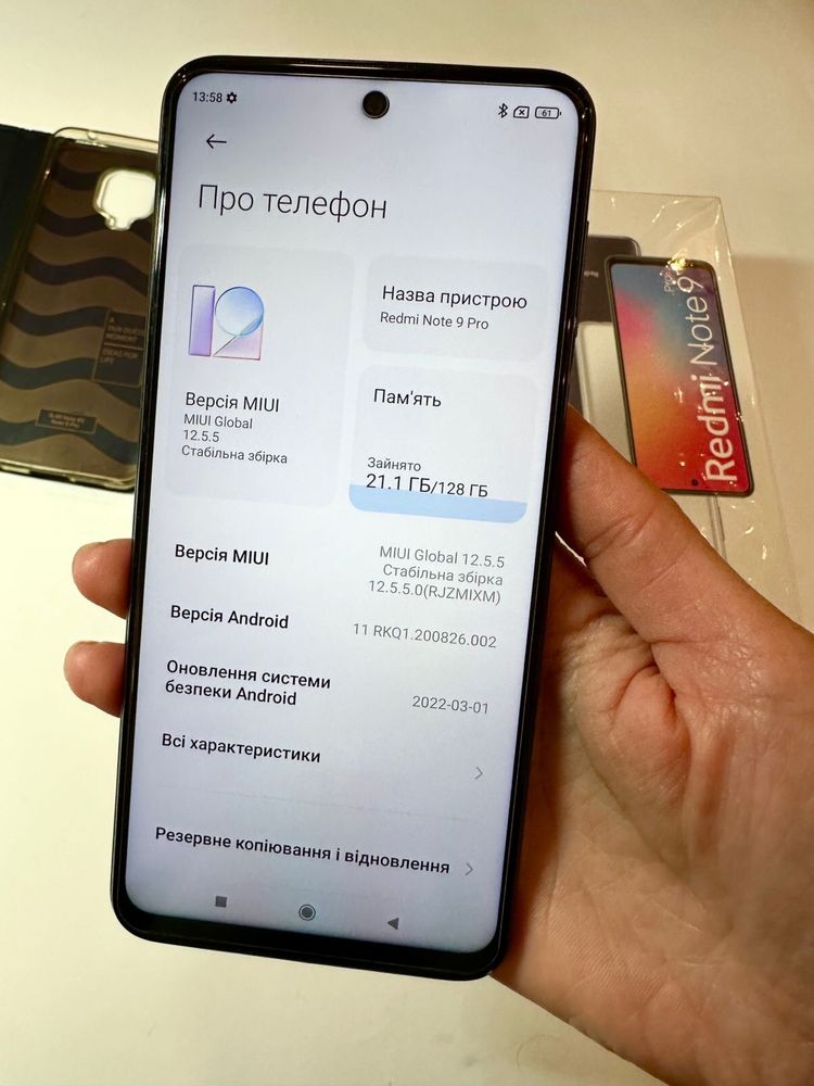 Xiaomi Redmi Note 9 Pro Installer Grey 6+2/128Gb!