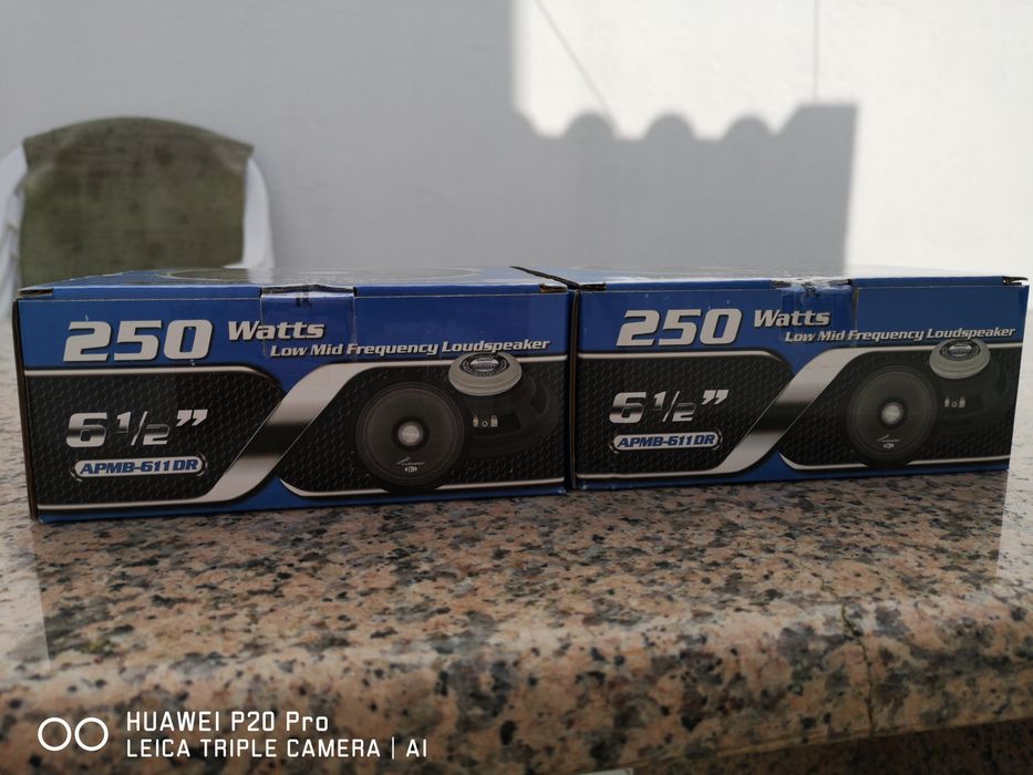 Colunas de frequência Média Audiopipe APMB-611DR - 17cm