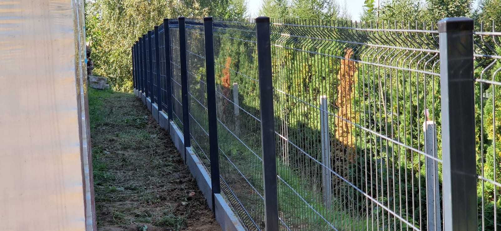 SĘDZISZÓW MAŁOPOLSKI ogrodzenie panelowe z podmurówką komplet