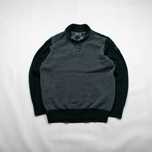 Paul & Shark wełniany sweter XL halfzip golf