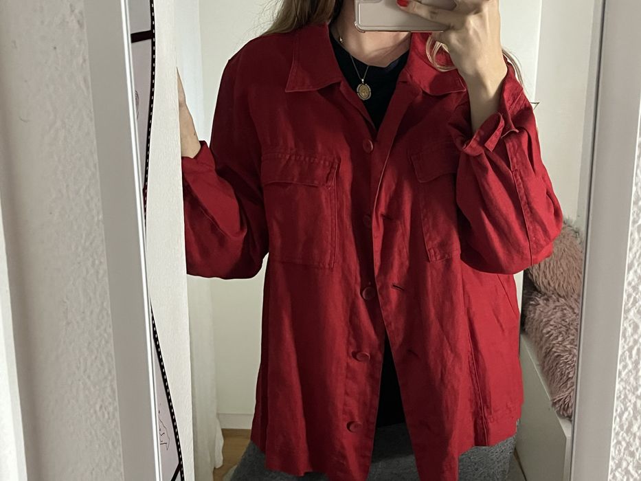 Casaco/Camisa Vermelha L