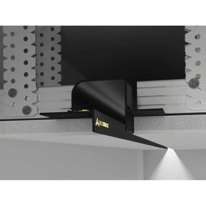 Алюмінієвий профіль під гіпсокартон, Теневой шов, Парящя стеля