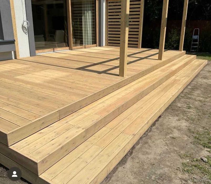 Legar, kantówka z modrzewia 5x7 5x10 konstrukcja pod taras- PROMOCJA