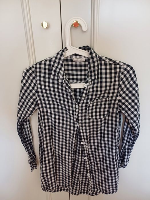 Zestaw sukienek i 2 bluzki dla dziewczynki rozmiar 140-146