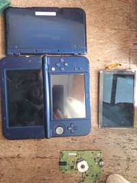 New 3ds xl azul desmontada