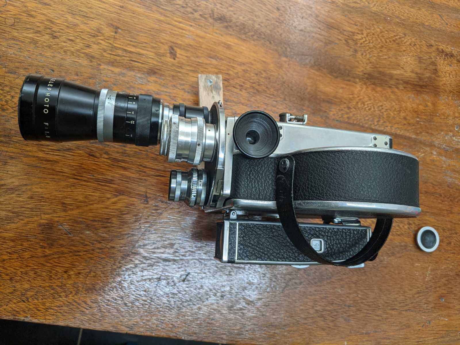 Bolex 16 mm filmcamera