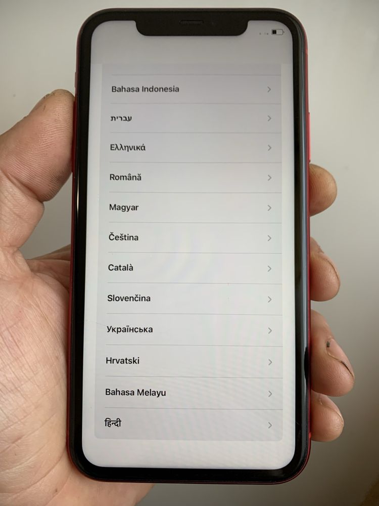 Iphone 11 128gb red на запчасти