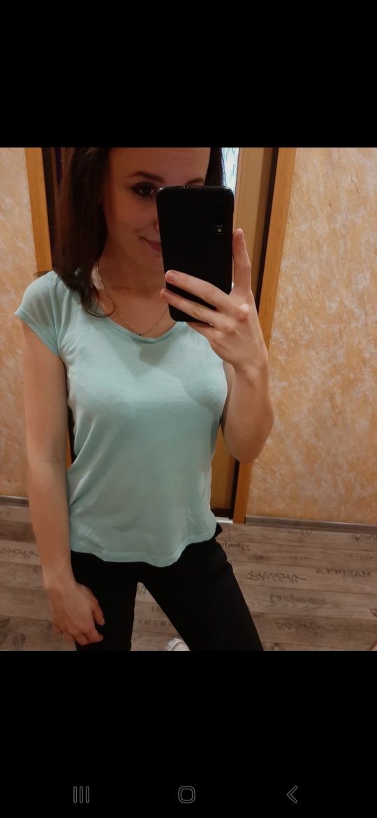 Koszulka miętowa