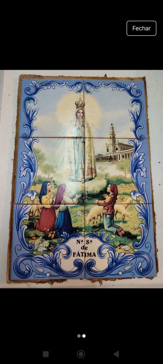 Azulejos nossa Senhora de Fátima