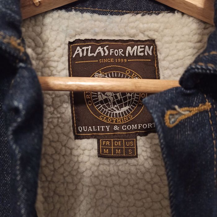 Куртка джинсовая на меху, Atlas for Men (размер. 46-48)