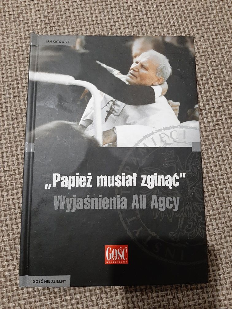 Książka Papież musiał zginąć Wyjaśnienia Ali Agcy