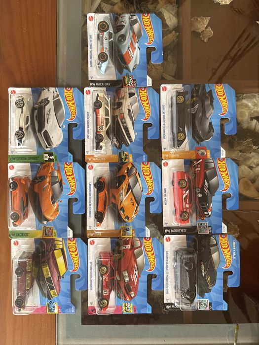 Carrinho hot-wheels selados