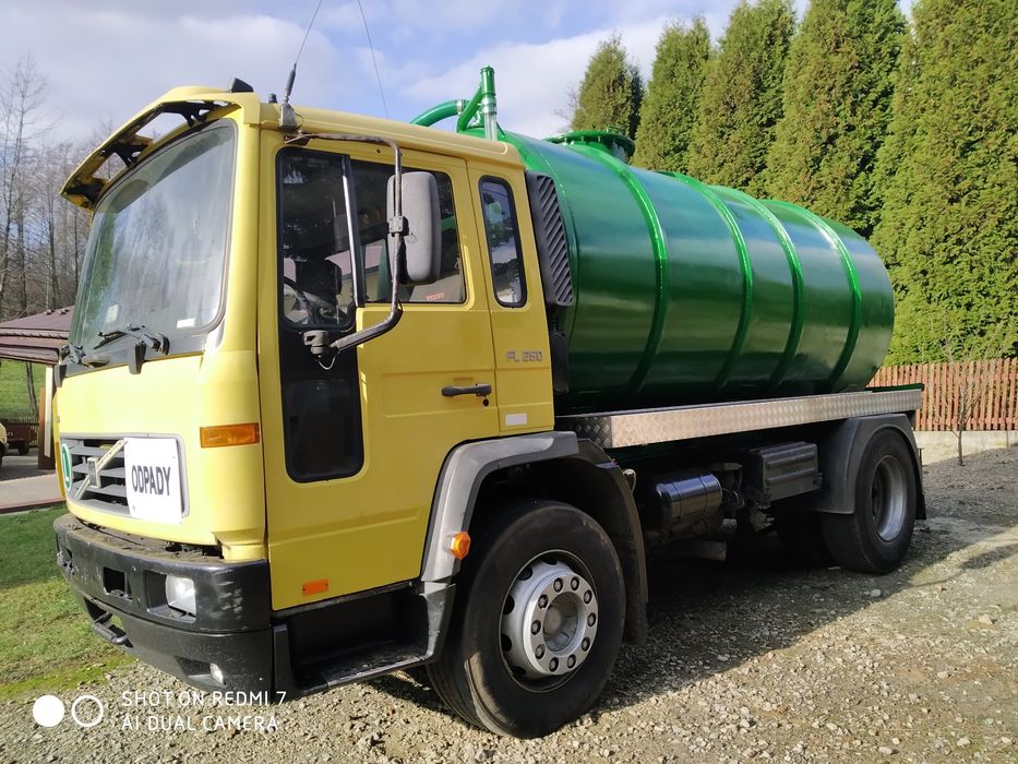 Usługi asenizacyje wywóz szamba oraz przydomowych oczyszczalni