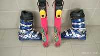 Лыжи BLIZZARD + ботинки LANGE L10 42-43 размера (10)