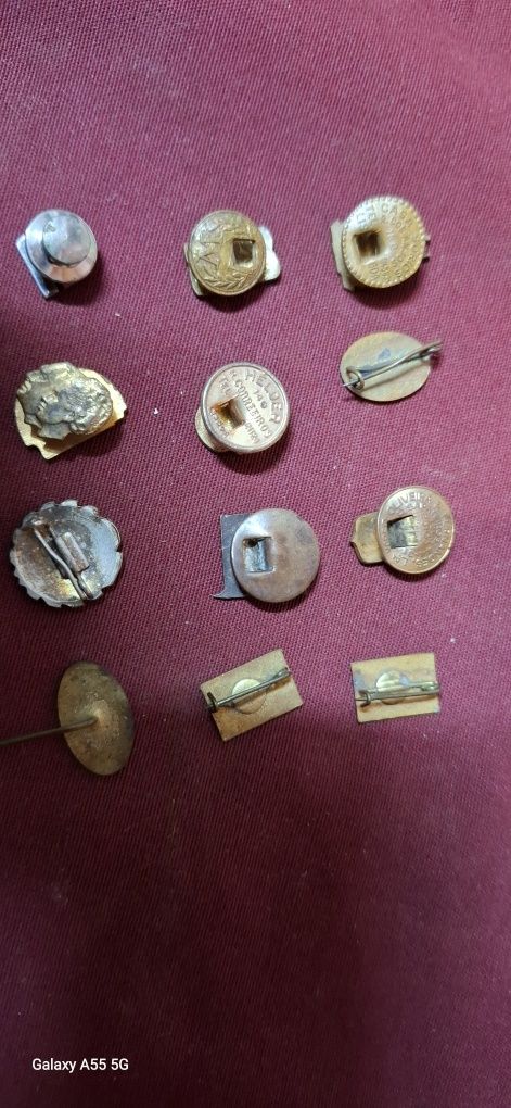 Lote de vários pin's