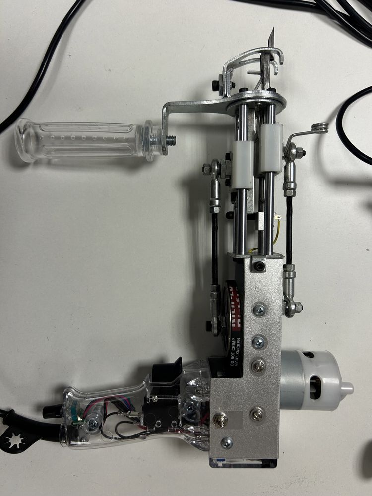 2 x AK-ll Loop Pile Tufting Gun Máquina de Tufting