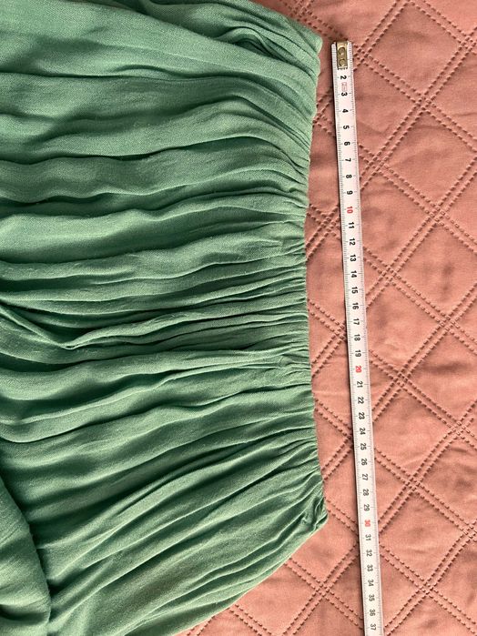 letnia zielona spódnica S / M