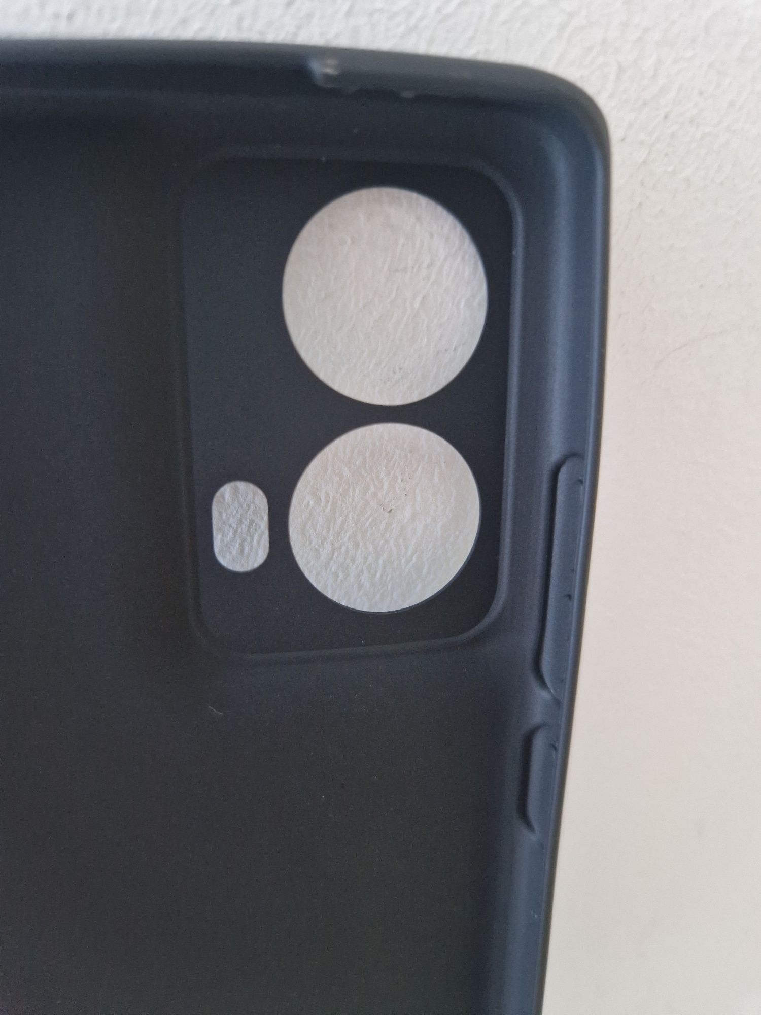 Back Case MATT do MOTOROLA MOTO G85 5G Czarny