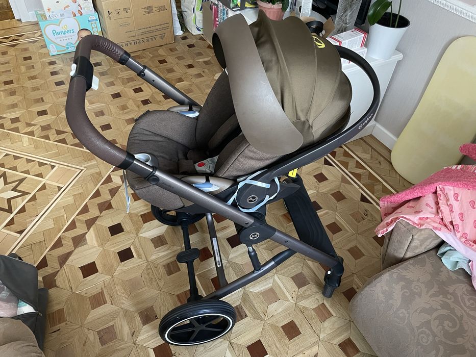 Автокрісло автолюлька із базою Cybex Cloud Z i-Size з адаптерами