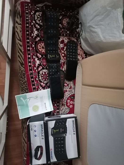 Турманиевый турмалиновый пояс миостимулятор Миракл 2 nuga best