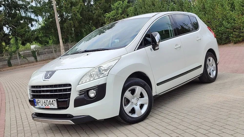 Peugeot 3008 2,0 HDI Hybrid4 AUTOMAT - biała perla - super stan !! serwisowany !!
