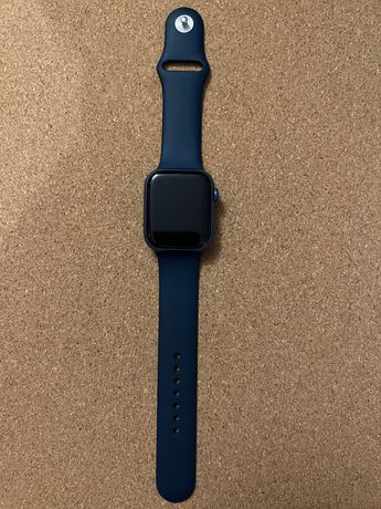 Smartwatch Apple Watch series 7 GPS + Cellular 45mm niebieski