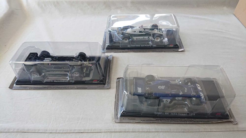 Formula 1 (escala 1/24) (A2/3): 21 modelos F1