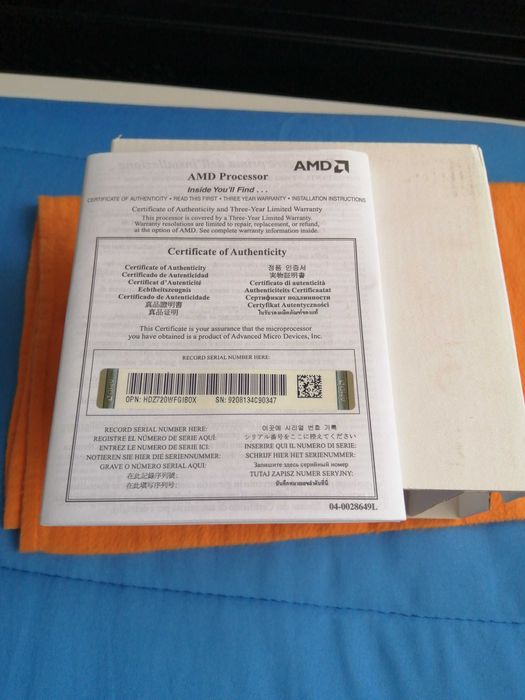 Dissipador original AMD para CPUs Phenom II