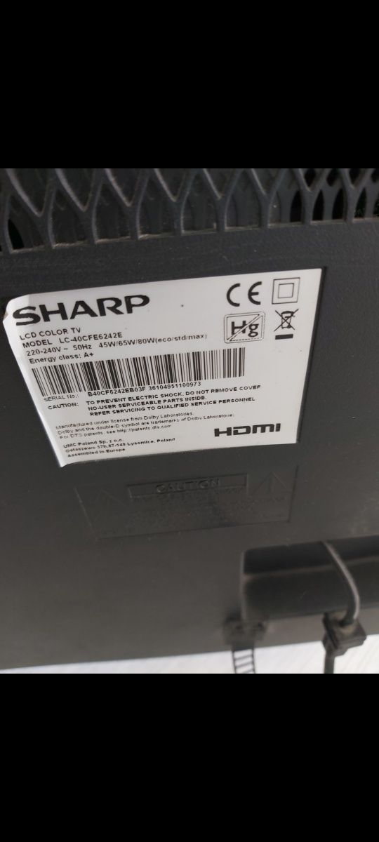 Telewizor Sharp 40cal