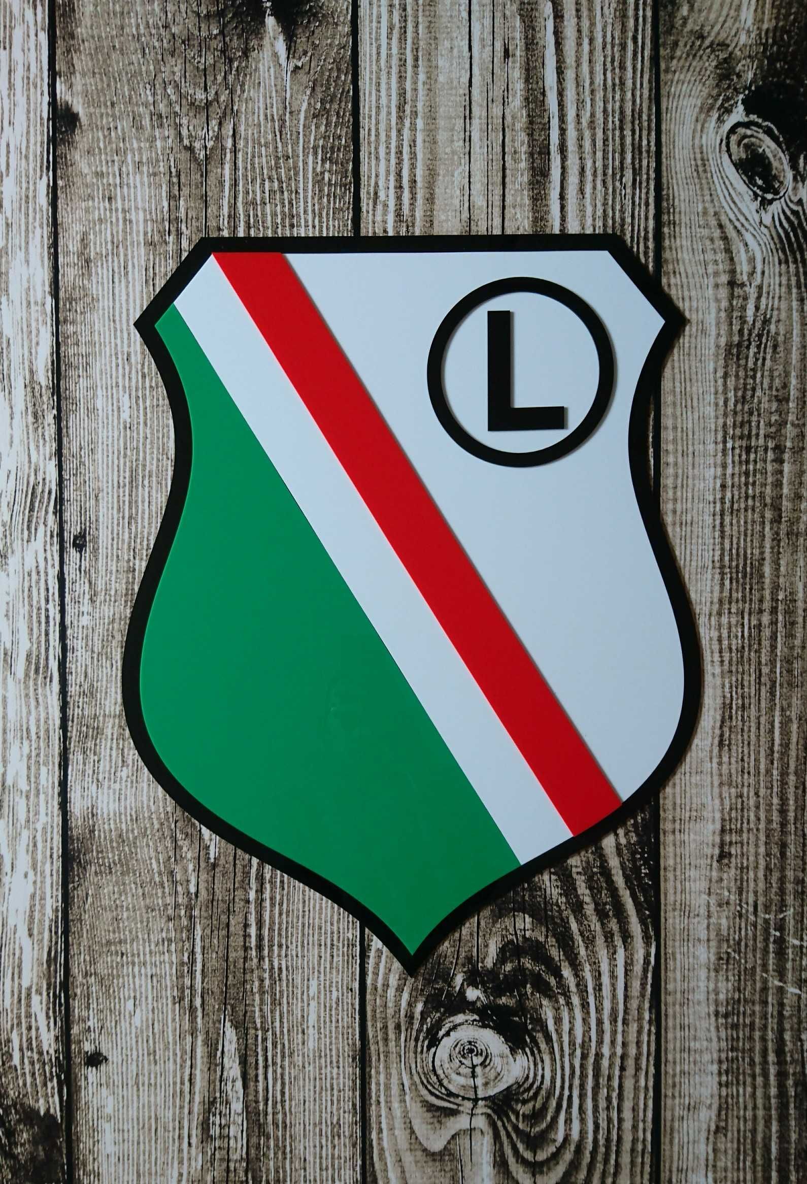 Legia Warszawa herb do pokoju na ścianę prezent dla męża chłopaka