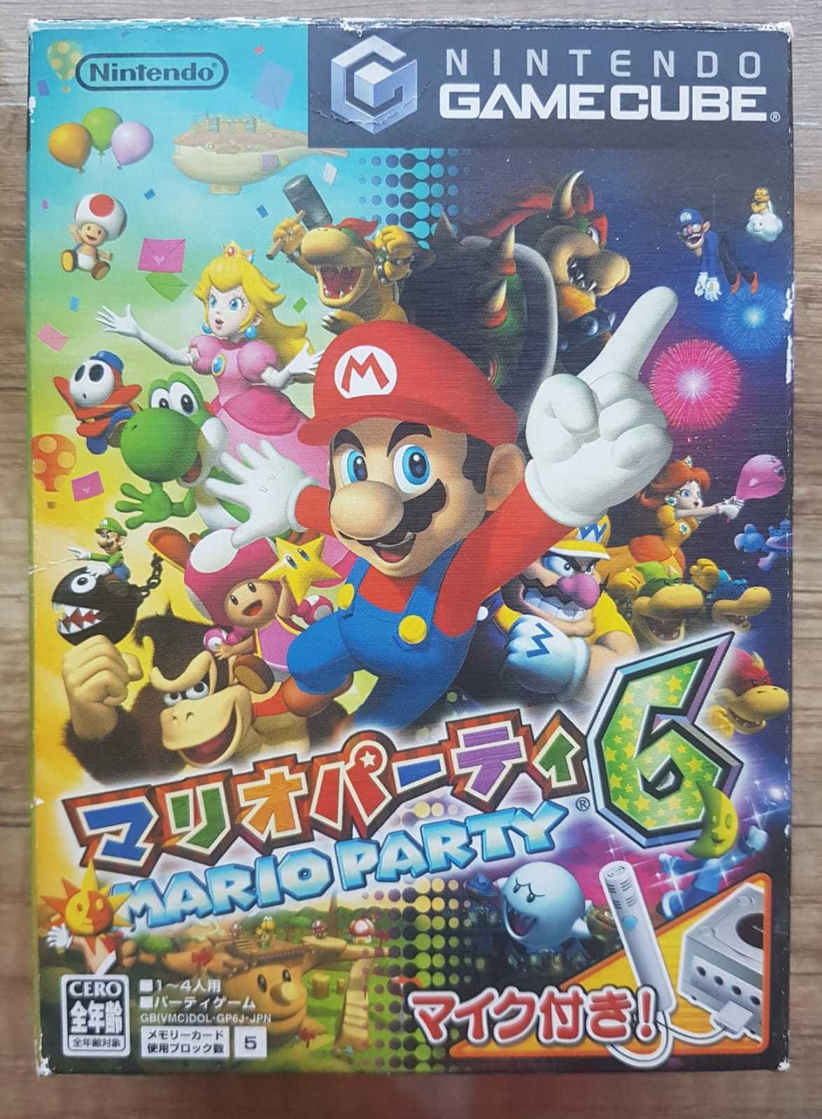 Mario Party 6 Gamecube prezent Nintendo Game Cube