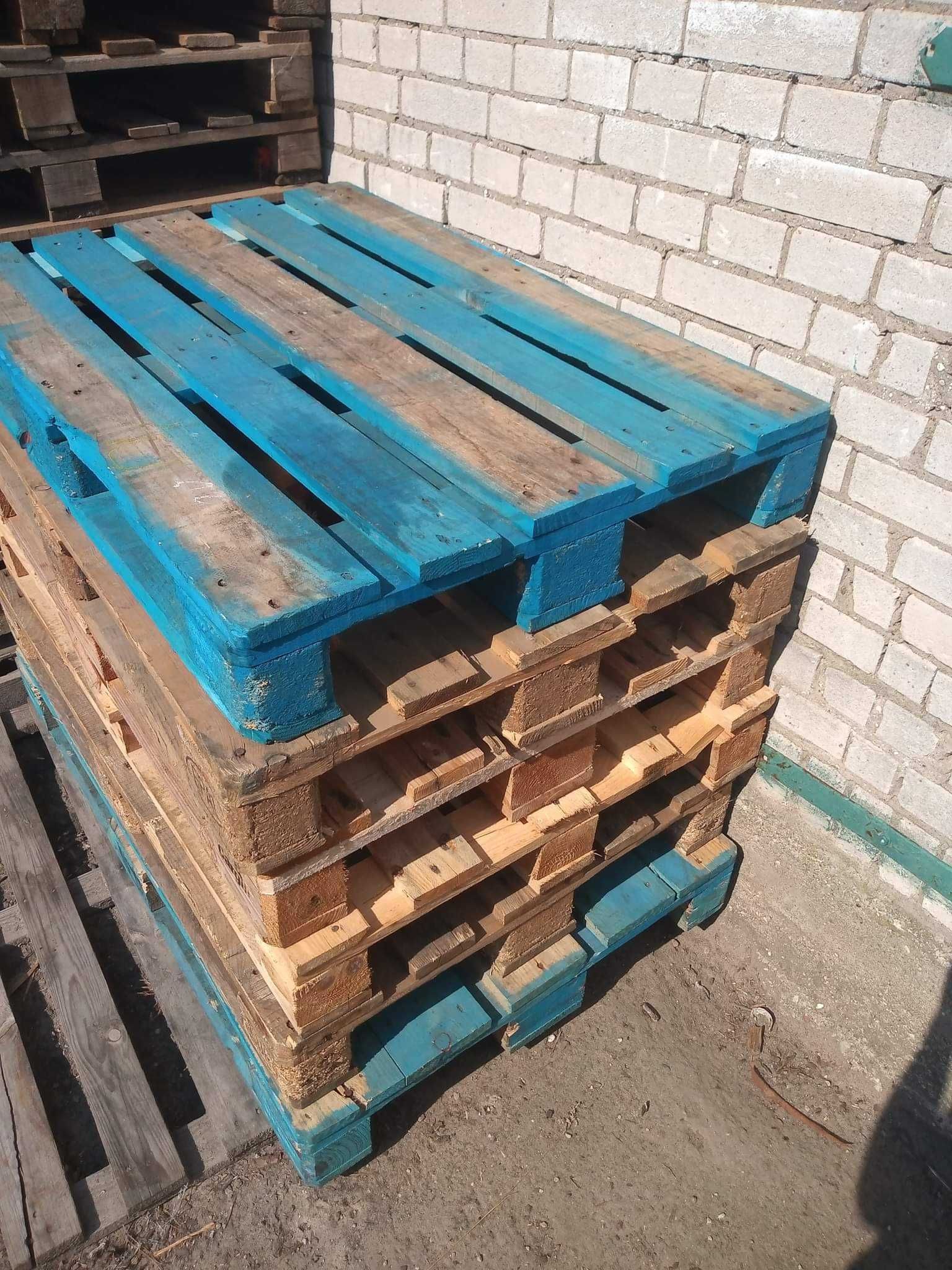 Palety meble ogrodowe 200 sztuk zwykłe euro 120x100 oraz 80x120