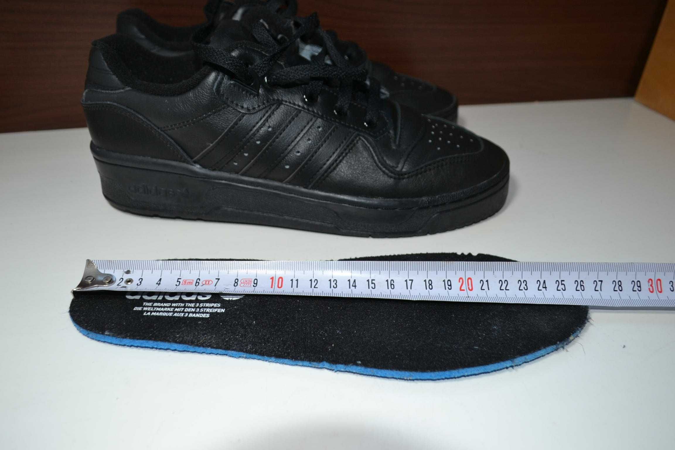 adidas rivalry low 40.5р кроссовки кожаные оригинал ef8730