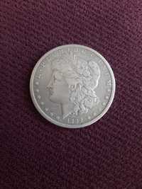 СРІБЛО монета 1 ДОЛАР 1889 року США / СЕРЕБРО доллар Моргана / монеты