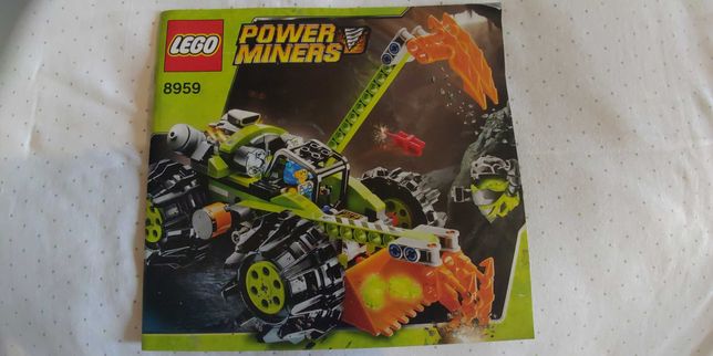 LEGO POWER MINERS 8959 Instrukcja.