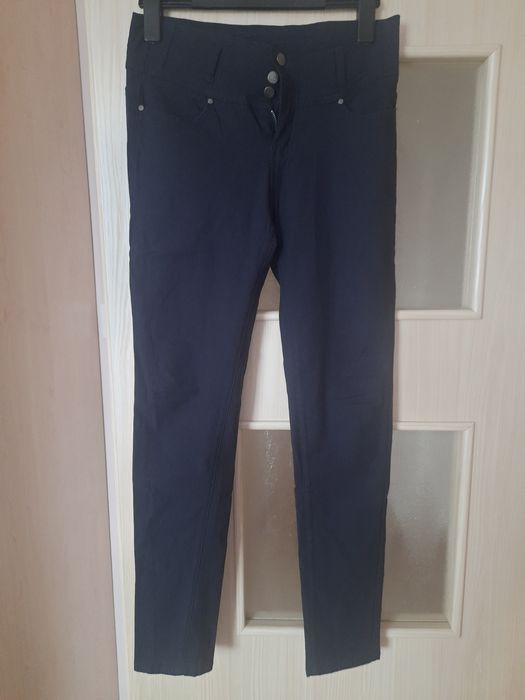 Spodnie damskie granatowe