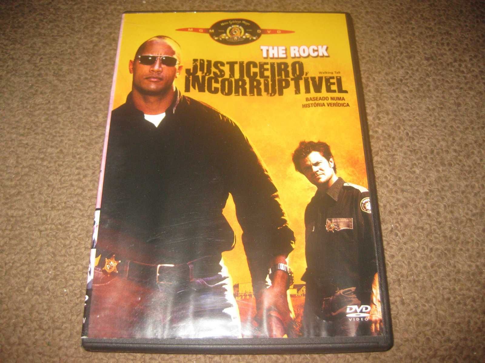 DVD "Justiceiro Incorruptível" com Dwayne Johnson (The Rock)