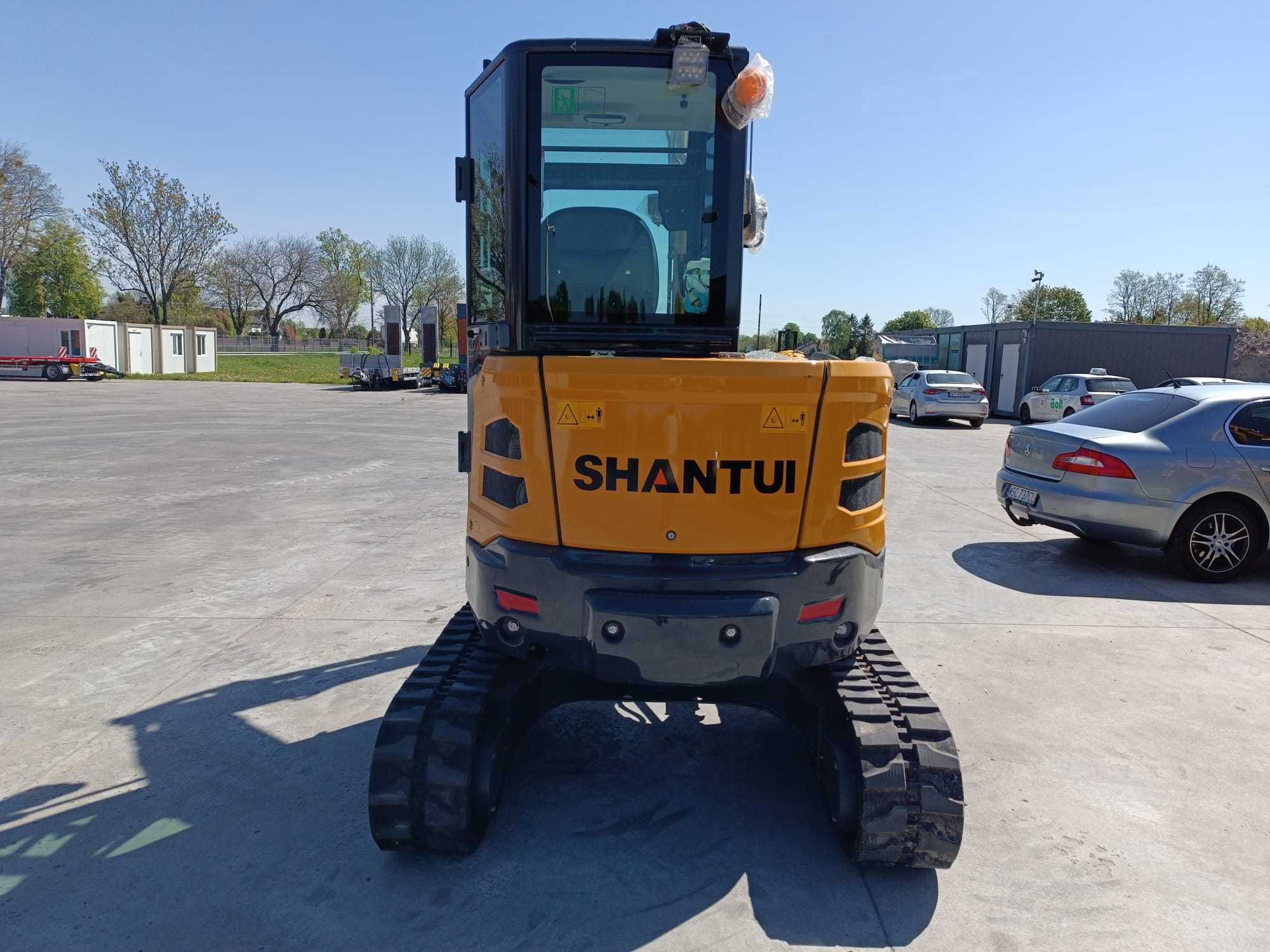SHANTUI minikoparka 3.6t NOWA!
