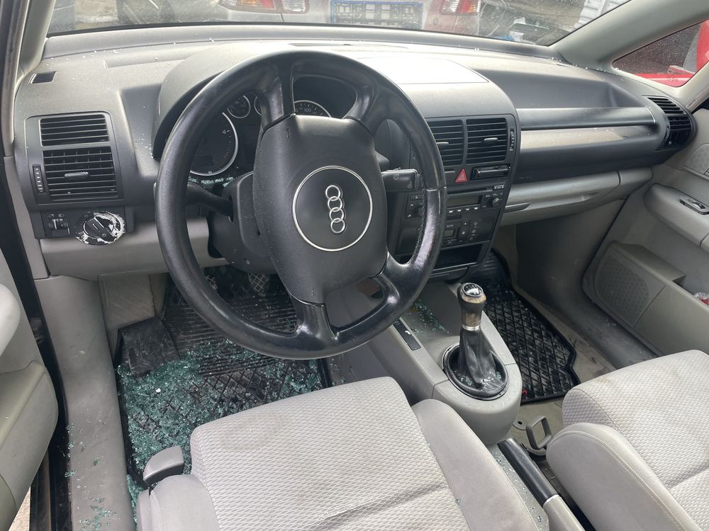 Na części Audi A2 1.4 TDI silnik BHC skrzynia GPK kod lakieru LZ9W