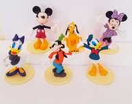 Conjunto 6 pcs Mickey Minnie e amigos (Portes Incluidos)