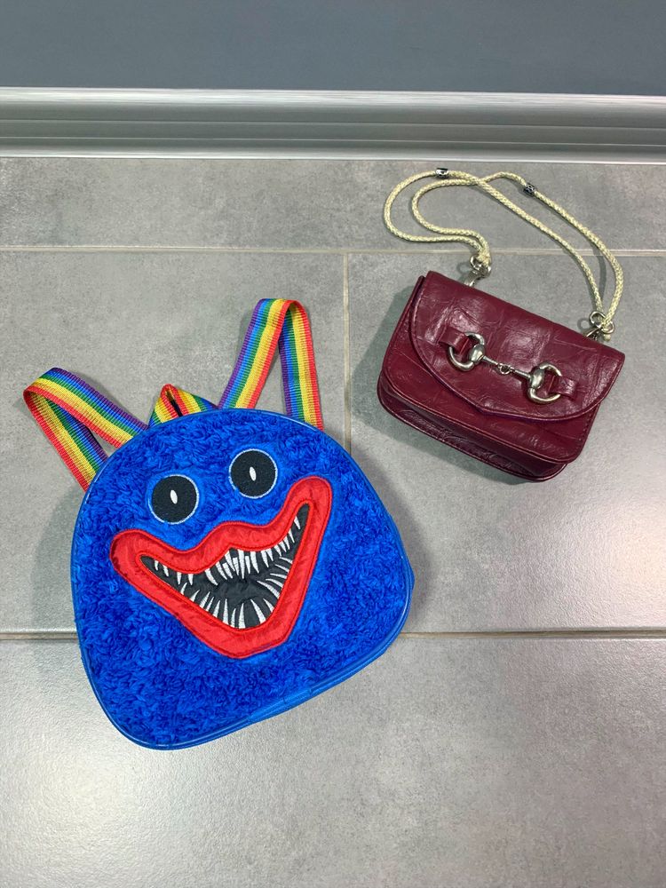 Детская мини-сумочка (кошелек) для девочки; портфель-рюкзак BanBan