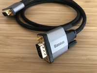 Kabel Baseus VGA 1m pleciony oplot