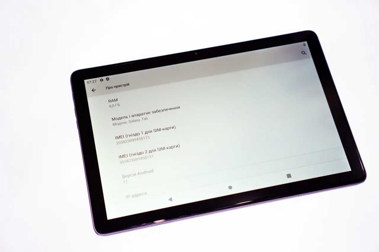 Планшет Galaxy Tab 2Sim - 8 Ядер+8GB Ram+64Gb ROM+GPS+ Type-C